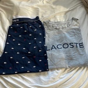Lacoste brand pj set